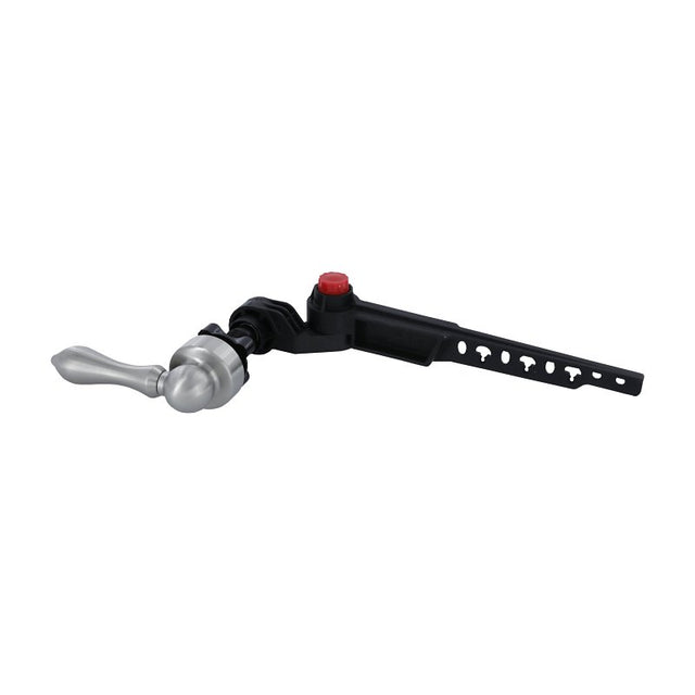 Danco 12060 Universal Decorative Toilet Handle, 9-3/4 in L Flush Arm, Plastic, Brushed Nickel