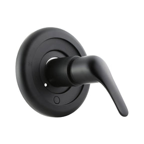 Danco 11084 Tub and Shower Trim Kit, Plastic, Black, Matte Black