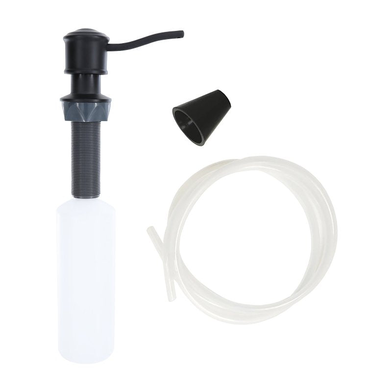 Danco 12032 Universal Soap Dispenser with Curved Nozzle, Plastic, Matte