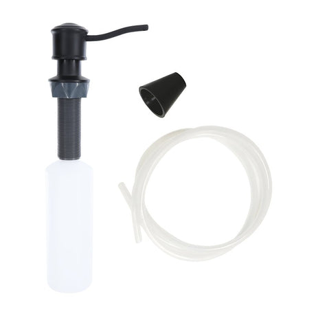 Danco 12032 Universal Soap Dispenser with Curved Nozzle, Plastic, Matte