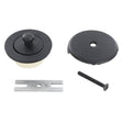 Danco 12102 Tub Drain Trim Kit, Brass, Black, Matte, For: 1-1/2 in and 1-7/8 in Drain Shoe
