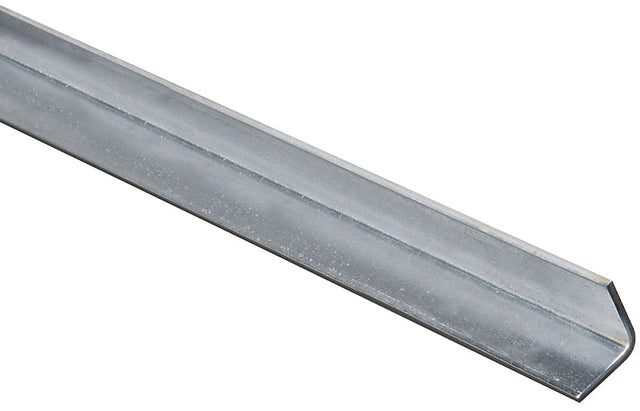 National Hardware 4010BC Series N179-929 Angle Stock, 1 in L Leg, 36 in L, 0.12 in Thick, Steel, Galvanized