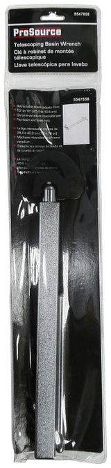 ProSource T140-3L Wrench Basin, Carbon Steel Body + Chrome Vanadium Jaw