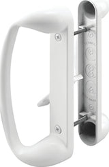 Prime-Line C 1176 Handle Set, Aluminum, Painted, 1-5/8 to 1-7/8 in Thick Door