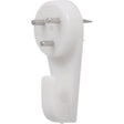 OOK 50095 Hardwall Hanger, 15 lb, Plastic, White