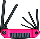 Eklind 25611 Hex Key Set, Includes: 5/32 to 3/8 in Keys, 6-Piece, Steel, Black