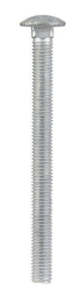 HILLMAN 1/2 in. X 6 in. L Hot Dipped Galvanized Steel Carriage Bolt 25 pk