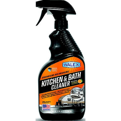 Walex WALKB32 Kitchen and Bathroom Cleaner, 32 oz.