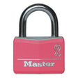 Master Lock 1-5/16 in. H X 1/2 in. W X 1-9/16 in. L Vinyl Covered Steel Double Locking Covered Padlo
