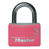 Master Lock 1-5/16 in. H X 1/2 in. W X 1-9/16 in. L Vinyl Covered Steel Double Locking Covered Padlo