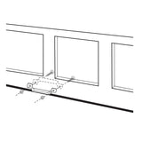 Prime-Line GD 52130 Door Pull, Steel, Galvanized