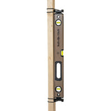 Spec Ops SPEC-LEVEL24 Box Beam Level, 24 in L, 3-Vial, Aluminum, Black/Flat Dark Earth
