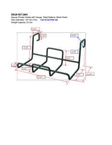 Landscapers Select GB-4327 Square Planter Holder with Hanger, Steel, Black, Powder coated