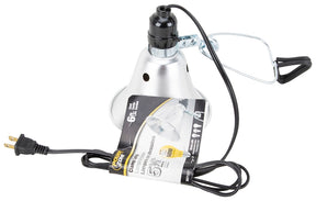 PowerZone ORCL060506B Clamp Light, Plug In Power Supplies, Clamp Lights Lamp, Silver, Pack of 6