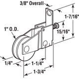 Prime-Line 1 in. D X 0.25 in. L Nylon/Steel Roller Assembly 1 pk