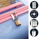 Master Lock 3/4 in. H X 7/16 in. W X 3/4 in. L Brass Pin Cylinder Exterior Padlock