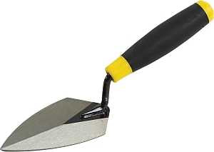 M-D 49124 Pointing Trowel, Stainless Steel Blade, Ergonomic Handle, Thermoplastic Resin Handle
