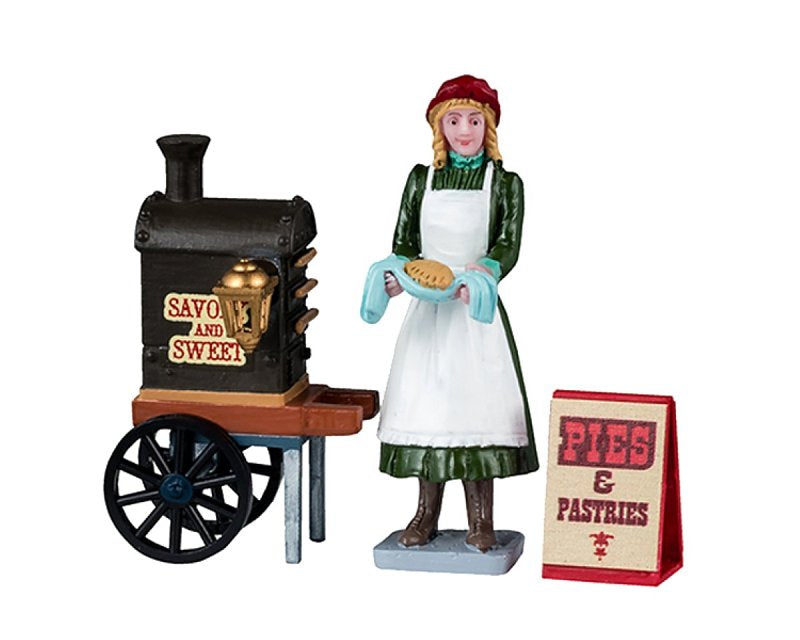 LIC LTD A2380 Christmas Type 3 Figurine, Caddington Village, Pack of 36