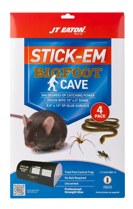 J.T. Eaton 188-4 Flat Glue Board, 16 in L, 10 in W, 1/4 in H