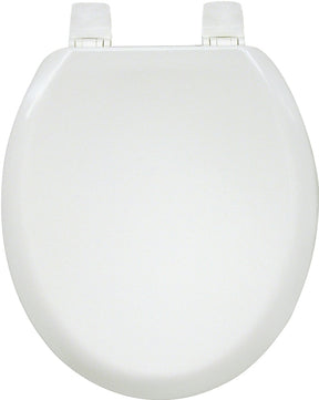 Bemis 5000-000 Toilet Seat, Wood, White, Adjustable Hinge