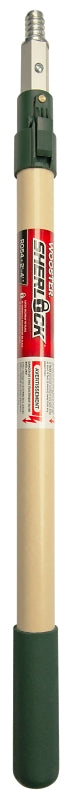 Wooster SHERLOCK R054 Extension Pole, 1-1/2 in Dia, 2 to 4 ft L, Aluminum/Fiberglass, Tan