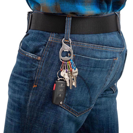 Nite Ize S-Binder 2.1 in. D Stainless Steel Silver Rack Carabiner Key Chain