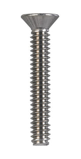 HILLMAN No. 10-24 X 1-1/4 in. L Phillips Flat Head Stainless Steel Machine Screws 100 pk
