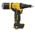 DEWALT 20V MAX XR DCF403B Rivet Tool, Tool Only, 20 VDC, 3/32, 1/8, 5/32, 3/16 in Dia Rivet, 0.98 in L Stroke