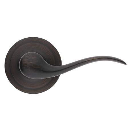 Kwikset Signature Series 720TNL11PRCALRCS Passage Lever, Non-Locking Lock, Venetian Bronze, Zinc, Residential, 2 Grade