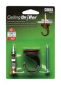 Cobra Ceiling Driller 5-1/2 in. L Antique Steel Self-Drilling Ceiling Hook 30 lb. cap. 1 pk, Pack of 5