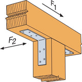 Simpson Strong-Tie 4.6 in. W X 1.5 in. L Galvanized Steel Angle
