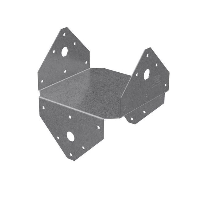 Simpson Strong-Tie ZMax 6.75 in. H X 5.5 in. W 18 Ga. Steel Post Base