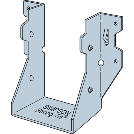 Simpson Strong-Tie 2 in. H X 6.56 in. W 18 Ga. Galvanized Steel Joist Hanger, Pack of 25