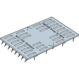 Simpson Strong-Tie 4 in. H X 0.4 in. W X 2 in. L Galvanized Steel Mending Plate
