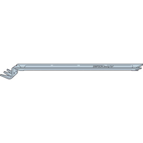 Simpson Strong-Tie 16.63 in. H X 0.69 in. W 18 speed Galvanized Steel Nailless Bridging