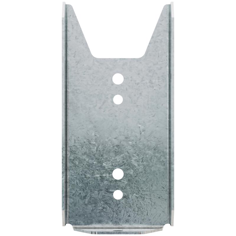 Simpson Strong-Tie ZMAX Silver Steel Fence Bracket 20 Ga. 3.412 in. L