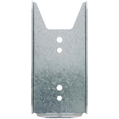 Simpson Strong-Tie ZMAX Silver Steel Fence Bracket 20 Ga. 3.412 in. L