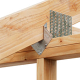 Simpson Strong-Tie 4 in. H X 4 in. W 18 Ga. Galvanized Steel Hurricane Tie