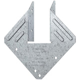 Simpson Strong-Tie 4 in. H X 4 in. W 18 Ga. Galvanized Steel Hurricane Tie