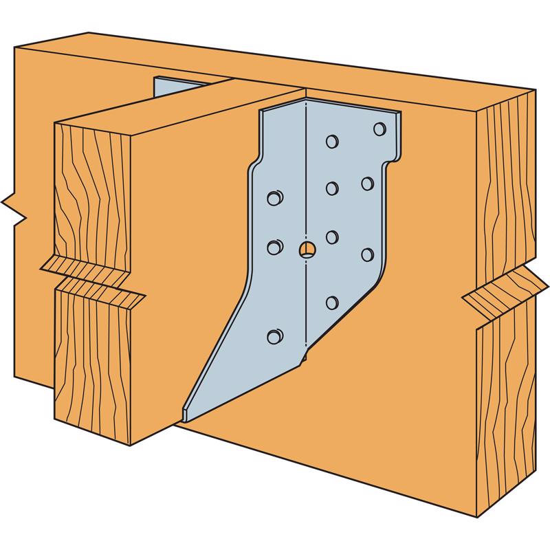 Simpson Strong-Tie 3.13 in. H X 5.63 in. W 18 Ga. Galvanized Steel Joist Hanger