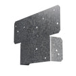 Simpson Strong-Tie ZMax 8.5 in. H X 1.5 in. W 18 Ga. Galvanized Steel End Post Cap