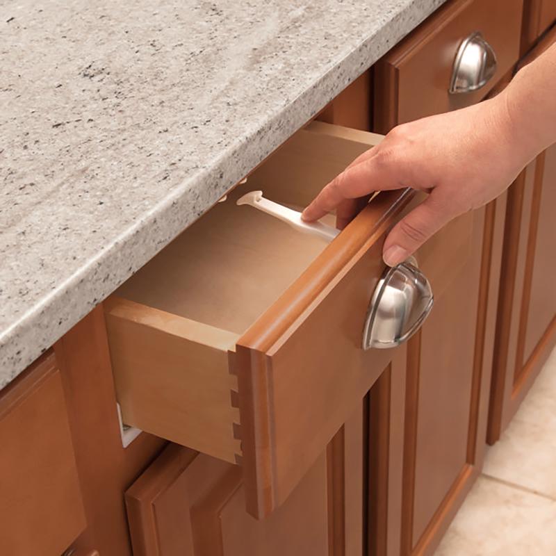 Safety 1st White Plastic Drawer Latches 7 pk