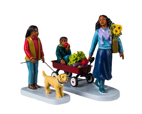 LIC LTD A2385 Christmas Type 4 Figurine, Harvest Crossing, Pack of 36