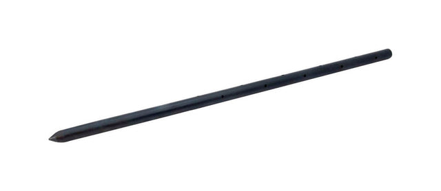 Grip-Rite Metal Round Stake with Holes 1.5 ft. L X 0.75 in. D, Pack of 10