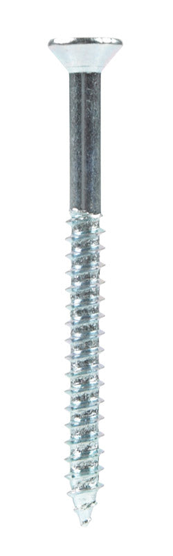 HILLMAN No. 8 X 2 in. L Phillips Zinc-Plated Coarse Wood Screws 100 pk