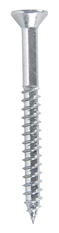 HILLMAN No. 10 X 2 in. L Phillips Zinc-Plated Coarse Wood Screws 100 pk