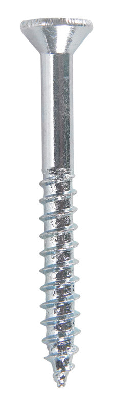 HILLMAN No. 12 X 2 in. L Phillips Zinc-Plated Coarse Wood Screws 100 pk