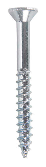 HILLMAN No. 12 X 2 in. L Phillips Zinc-Plated Coarse Wood Screws 100 pk