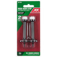 Ace Metal Oil Rubbed Bronze Bronze Rigid Door Stop Mounts to door and wall 1/8 in., Pack of 5
