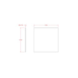 SteelWorks 12 in. W Uncoated Steel Weldable Plate